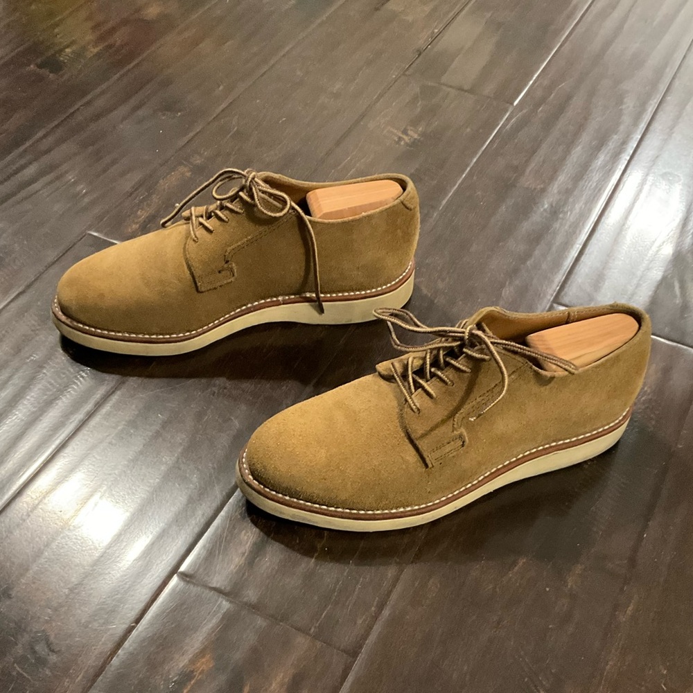 Red Wing Heritage Postman 3104 Oxford-Olive Mohave Leather